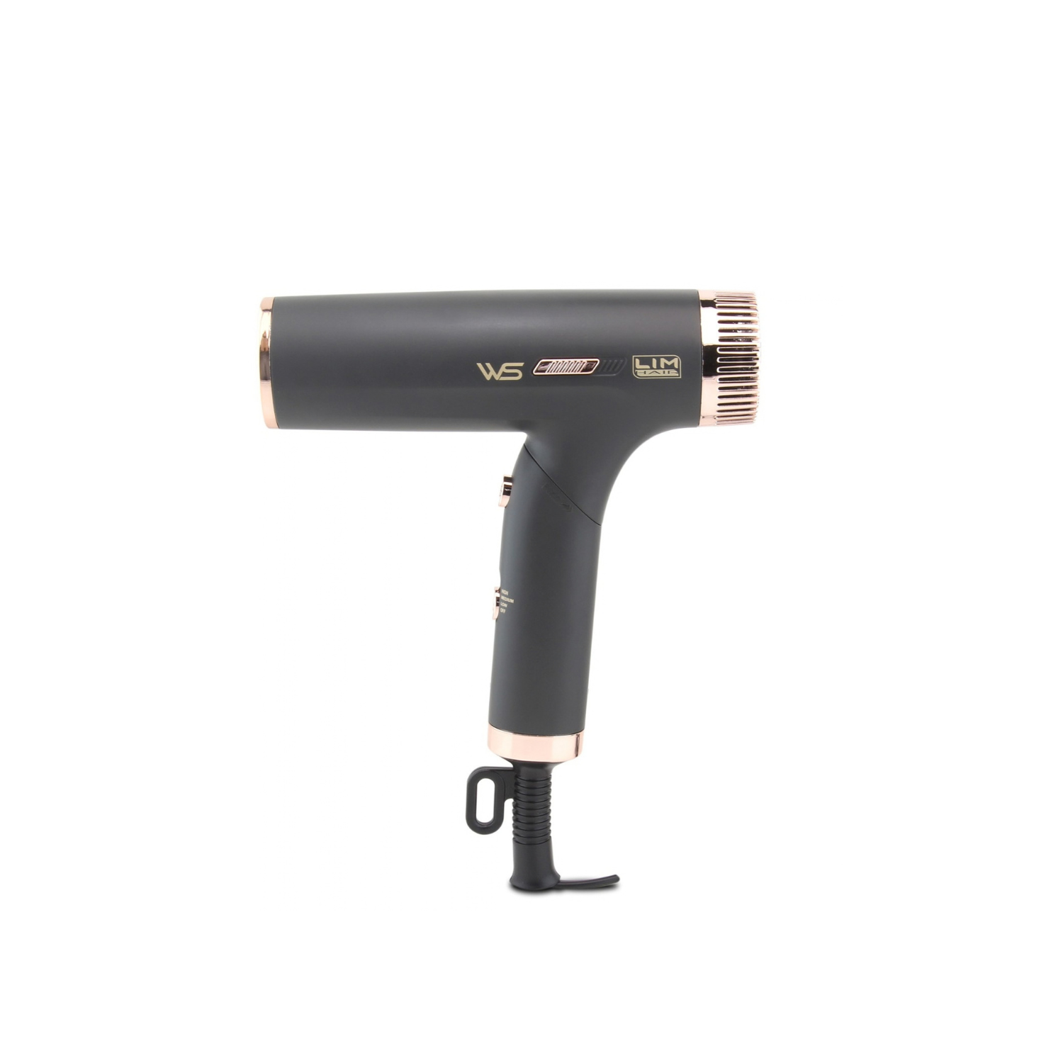 LIM HAIR WS Πτυσσόμενο Πιστολάκι Μαλλιών Ταξιδίου 1200W Black