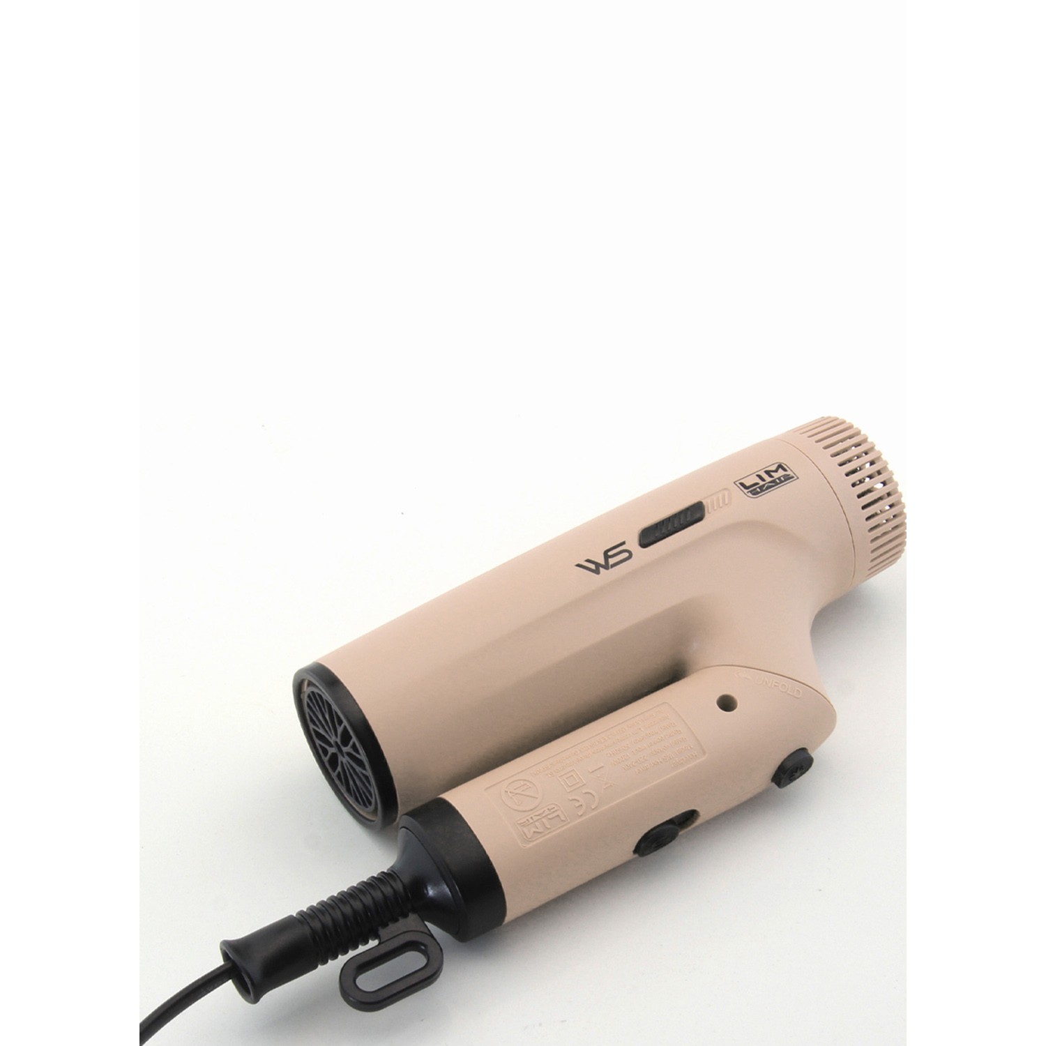 LIM HAIR WS Πτυσσόμενο Πιστολάκι Μαλλιών Ταξιδίου 1200W Canela